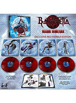 Bayonetta - Bande Originale 4 vinyles marbré rouge