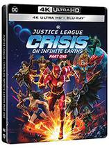 Justice League : Crisis on Infinite Earths : Partie 1 - steelbook 4K