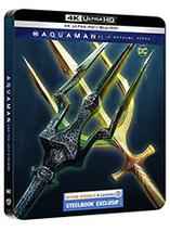 (Leclerc) Aquaman 2 et le Royaume perdu - steelbook édition spéciale Leclerc