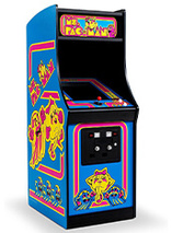 Réplique 1/4 de la borne d'arcade de Ms Pac-Man