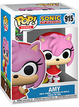 Figurine Funko Pop d'Amy Rose dans Sonic the Hedgehog