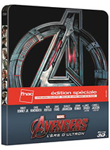 Avengers : L'ère d'Ultron Combo Blu-ray 3D + 2D - Steelbook Edition Spéciale Fnac
