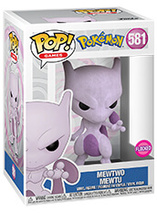 Figurine Funko Pop Pokémon de Mewtwo (effet velours)