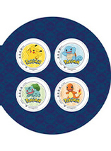Pokémon - 4 timbres collector