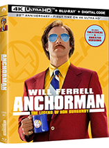 Anchorman : the legend of ron burgundy - Blu-ray 4K