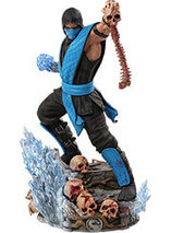 Figurine Sub-Zero dans Mortal Kombat par Iron Studios