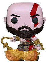 Figurine Funko Pop Kratos avec les lames du chaos dans God of War