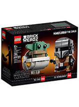 Le Mandalorien et l’Enfant Bébé Yoda – LEGO star Wars Brickheadz