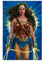 Wonder Woman : Lasso of Truth – Lithographie par Olivia De Berardinis