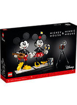 Statuette Mickey Mouse et Minnie en LEGO