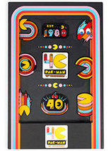 Coffret pin’s Pac-Man – édition limitée 40ème anniversaire