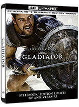 Gladiator – Steelbook collector 20ème anniversaire Blu-ray 4K