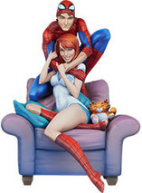 Statuette Spider-Man et Mary Jane par Sideshow