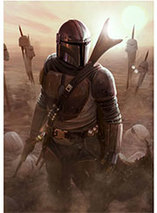 Lithographie Star Wars : The Mandalorian