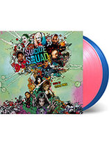Suicide Squad Bande originale double vinyle colorés (bleu et rose)