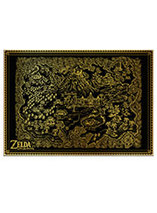 Sérigraphie carte de Cocolint dans Zelda Links Awakening