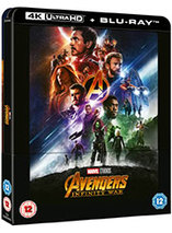 Avengers Infinity Wars – steelbook blu-ray 4K