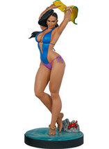 Figurine Laura en bikini dans Street Fighter par Pop Culture Shock