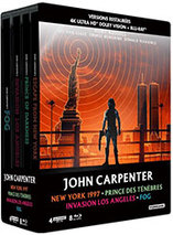 Coffret steelbook 4K John Carpenter