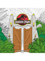 Jurassic Park – Livre de coloriage adulte
