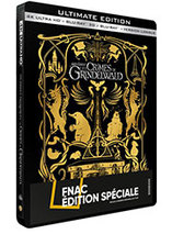 Les Animaux fantastiques 2 : Les Crimes de Grindelwald – Steelbook 4K édition spéciale Fnac