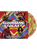 Les gardiens de la galaxie Vinyle rouge et jaune – Edition Deluxe