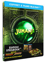Jumanji : Bienvenue dans la jungle + Jumanji – Steelbook