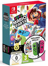 Bundle Super Mario Party Nintendo Switch + Joy-Con Vert-Rose
