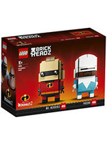 Figurine LEGO Brickheadz n°45 et N°46 – M. Indestructible et Frozone