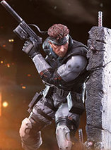 Statuette de Solid Snake dans Metal Gear Solid par F4F