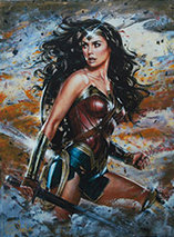 Premium Art Print Wonder Woman par Olivia De Berardinis