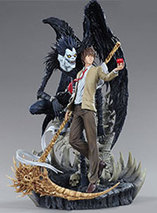 Figurine Light & Ryuk dans Death Note par Oniri Créations