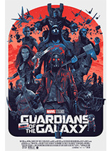 Print Guardians of the Galaxy par Gabz – Grey Matter Art