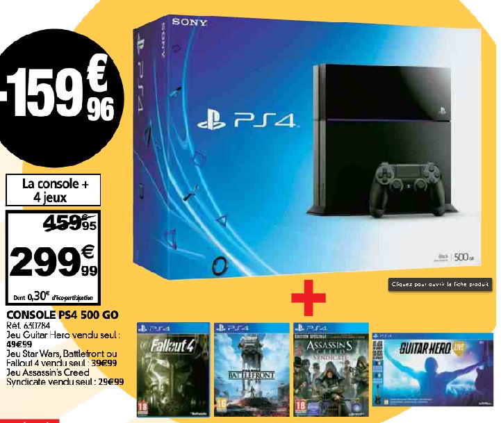 ps4-500go-fallout-4-assassins-creed-syndicat-star-wars-battlefront-guitar-hero-live