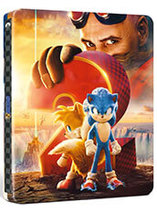 Le steelbook de Sonic 2, Le Film en blu-ray 2D+4K est en promo