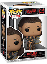 La figurine Funko pop de Holga dans Dungeons & Dragons est en promo