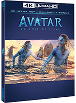 Le blu-ray 2K+4K d'Avatar 2 : La voie de l'eau est en promo