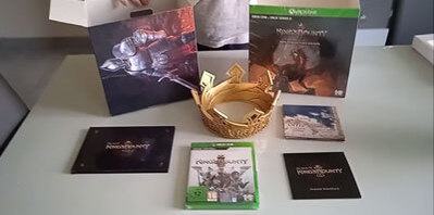 Unboxing king's Bounty édition collector xbox one