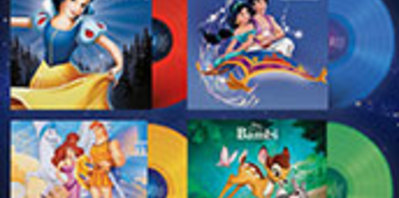 Collection vinyles bandes originales des dessins animés Disney