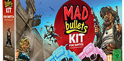 Jogos para Nintendo Switch Mad Bullets Bundle 2 Revólveres + Código em Uma  Caixa