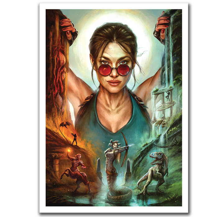 Inna Vjuzhanina — Tomb Raider