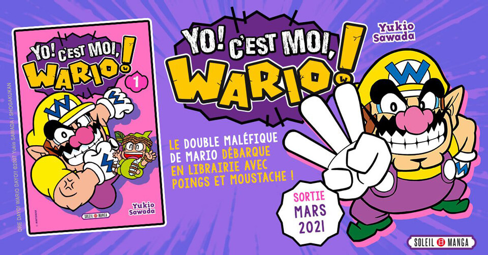 Yo Cest Moi Wario Tome Manga