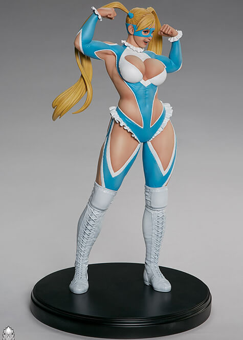 Statuette De R Mika Dans Street Fighter Par Pcs 0831