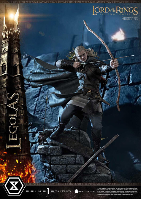 Statuette De Legolas Dans Le Seigneur Des Anneaux Les Deux Tours Par Prime 1