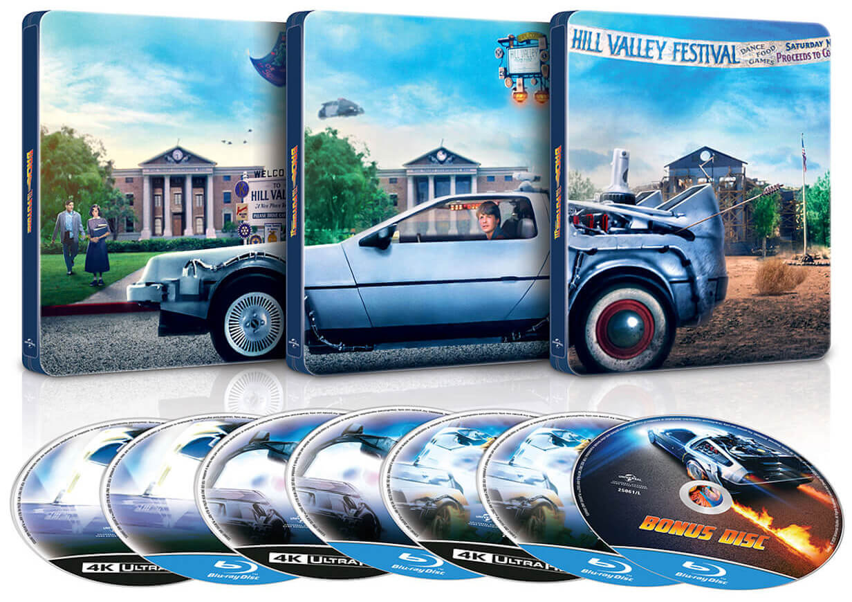 Steelbook Retour Vers Le Futur