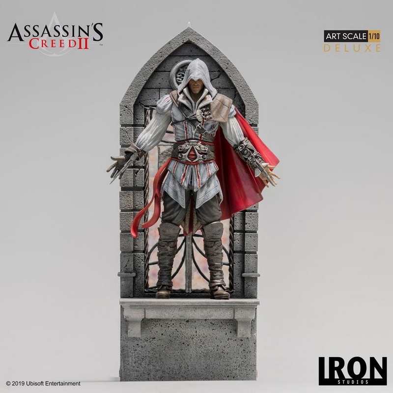 Statue Assassin's Creed II - Ezio Auditore - Black Edition - 22 Cm - Ubisoft Collector