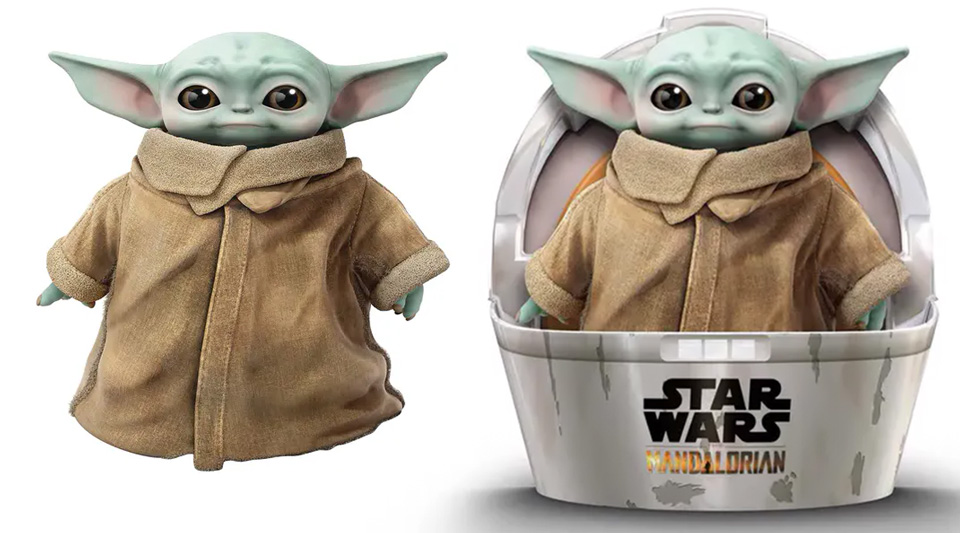 Peluche Baby Yoda Star Wars The Mandalorian
