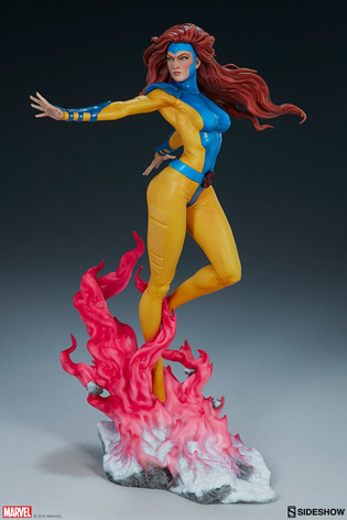 Bowen Bowen Disegni Jean Grigio The Phoenix Statua MIB Marvel x-Men Sideshow Figurina 