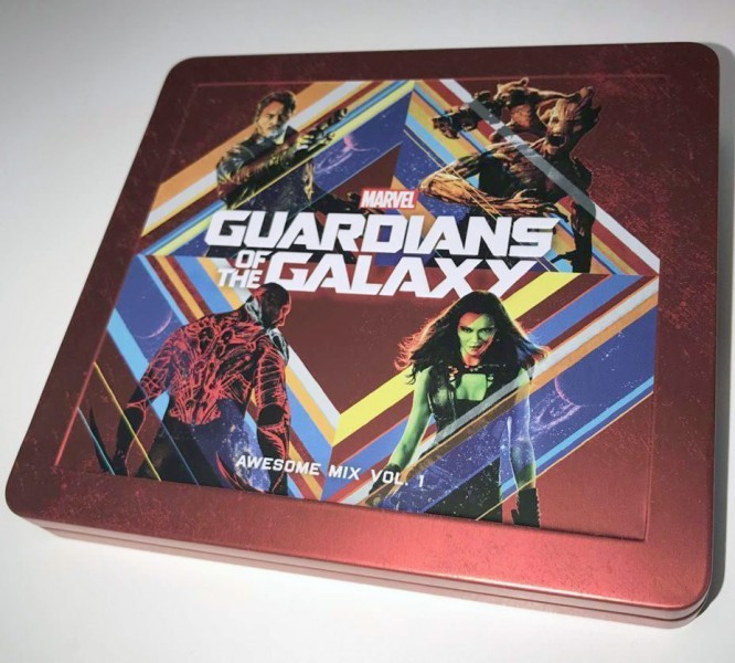 Bande originale Les Gardiens de la Galaxie vol 1 CD Steelbook