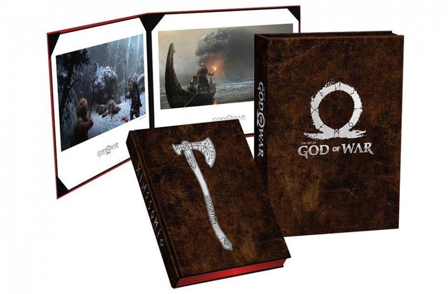 L'édition Deluxe du coffret double artbook God of War : 20th